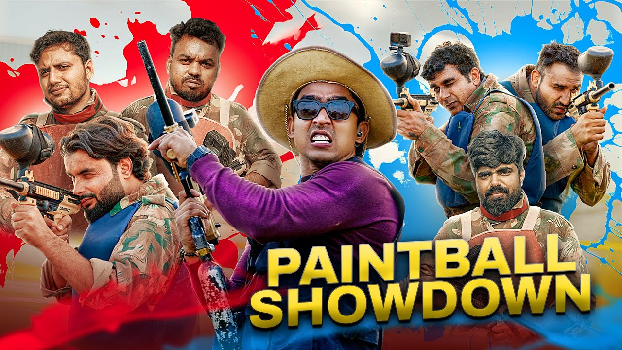 THE PAINTBALL SHOWDOWN | WASIM AHMAD OFFICIAL