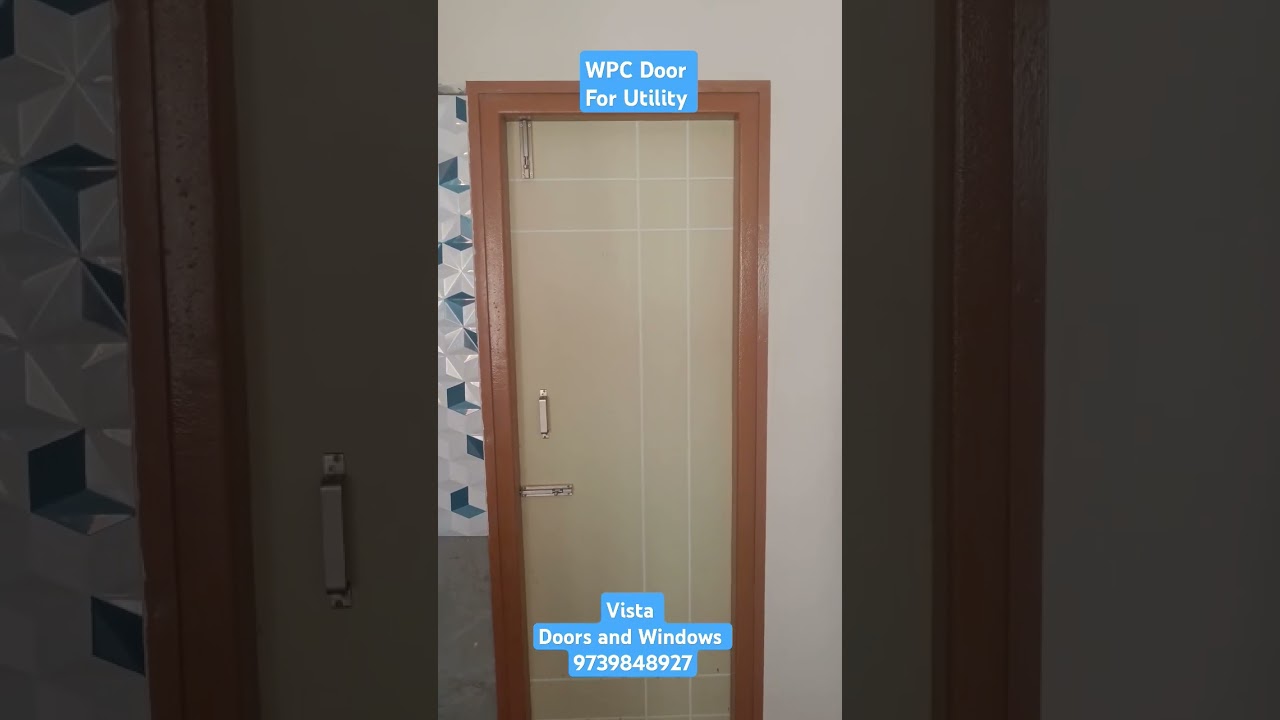 WPC Door for Utility | 9739848927 | Vista Doors and Windows