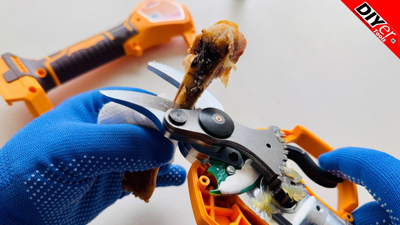 😱 This INGCO CSSLI20308 Is CRAZY Strong! Unboxing + Disassembly + Slicing Real Chicken Bones 🔥