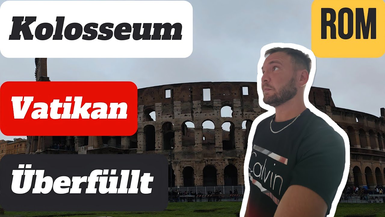Ich bin am Kolosseum in Rom und zeige dir den Vatikan (Guide Verars... mich!)