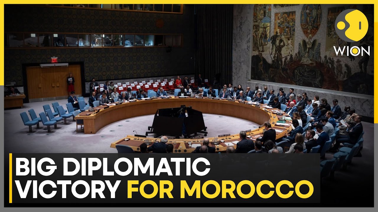 UN Security Council Backs Morocco's Autonomy Plan for Western Sahara | WION