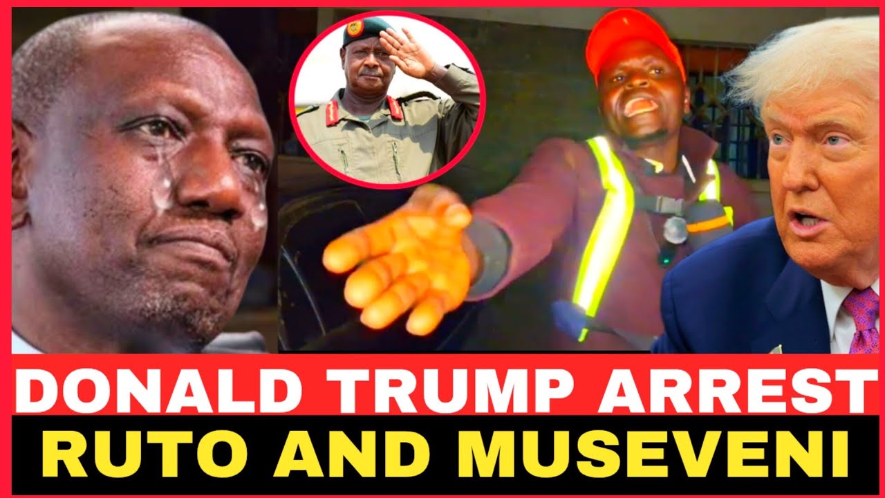 DONALD TRUMP ARREST RUTO AND MUSEVENI!!DONALD WANJALA SAYS 