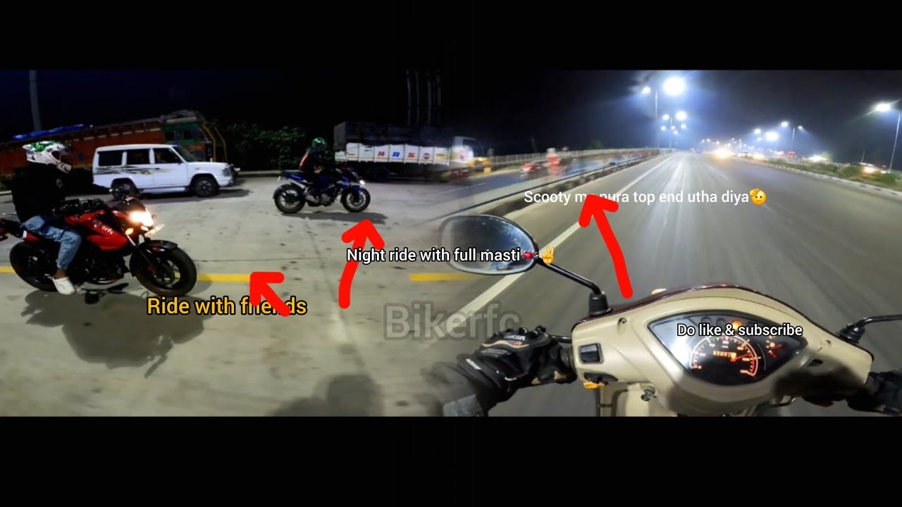 Ride with friends | scooty ko superbike bana diya😆🏍️#youtuber #viralvideo #subscribe ##like  #views