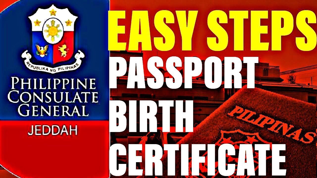 Paano kumuha Passport for Newborn at Birth Certificate sa Saudi  Arabia