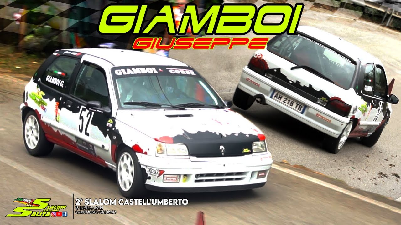 RENAULT CLIO WILLIAMS GR.N // SLALOM CASTELL'UMBERTO 2021 // ON BOARD BAGNATO