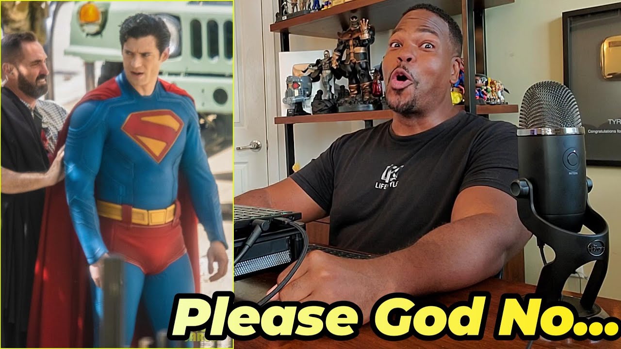 Even MORE James Gunn Superman Suit Pics Just Released!