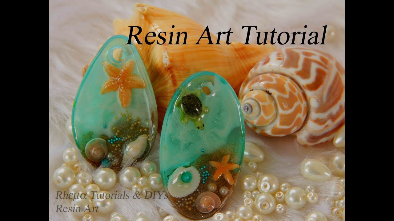 Ocean from Resin - Turtle in Resin - Starfish in Resin - DIY Aquarium with Resin