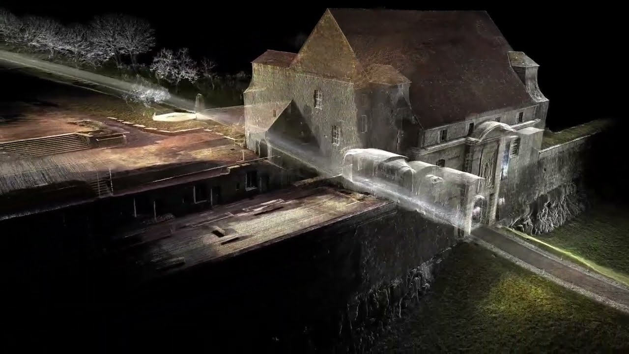 Citadelle de Besancon Fortress (X-Ray View) captured using Leica BLK Reality Capture