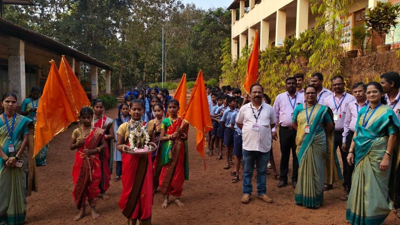 गोखले हायस्कूल,धाऊलवल्ली मधील शिवजयंती उत्सव