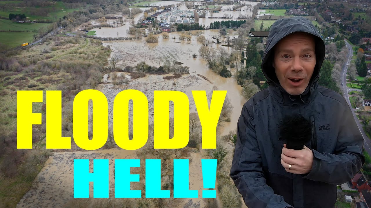 FLOOD! Narrowboat Stranded by Flooding as Stratford-upon-Avon Floods! Ep. 92