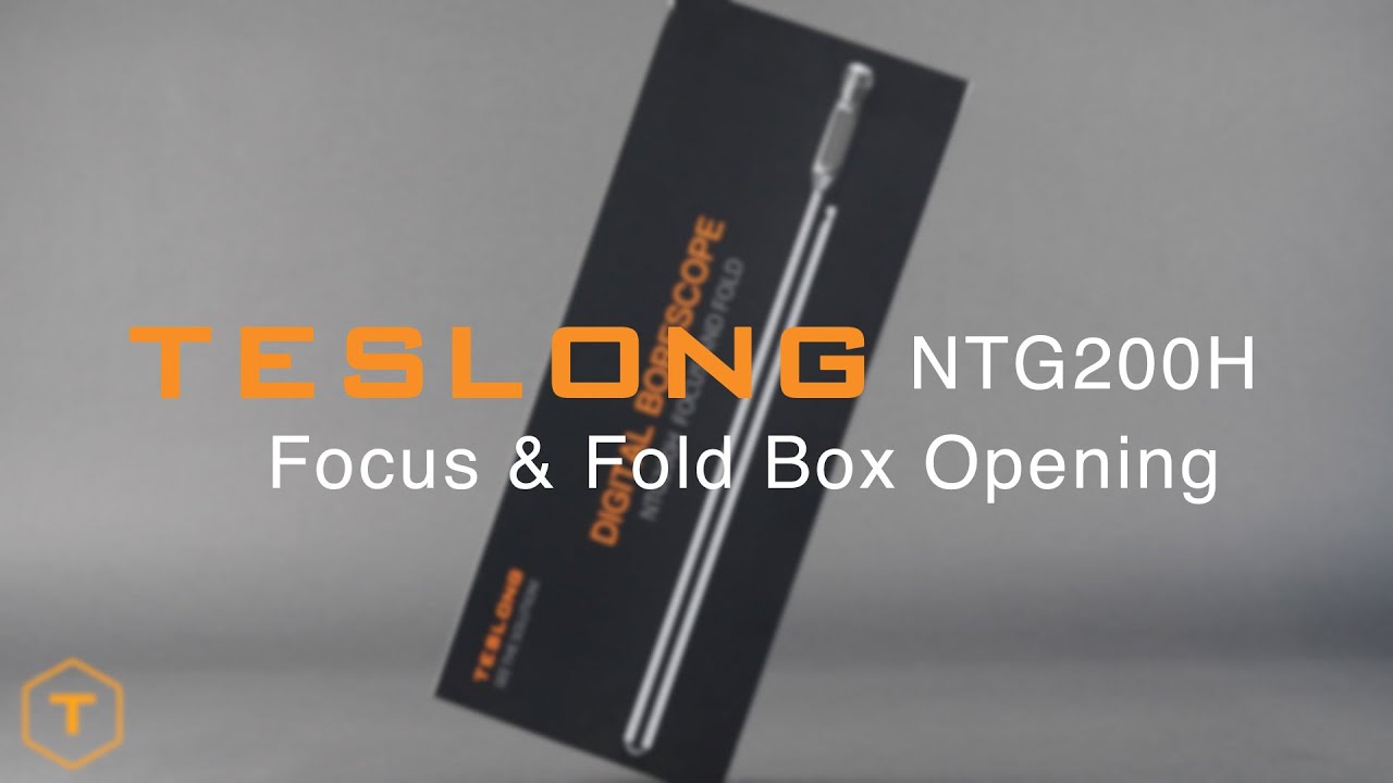 Teslong NTG200H Box Opening - Rifle Borescope With Focus & Fold Features
