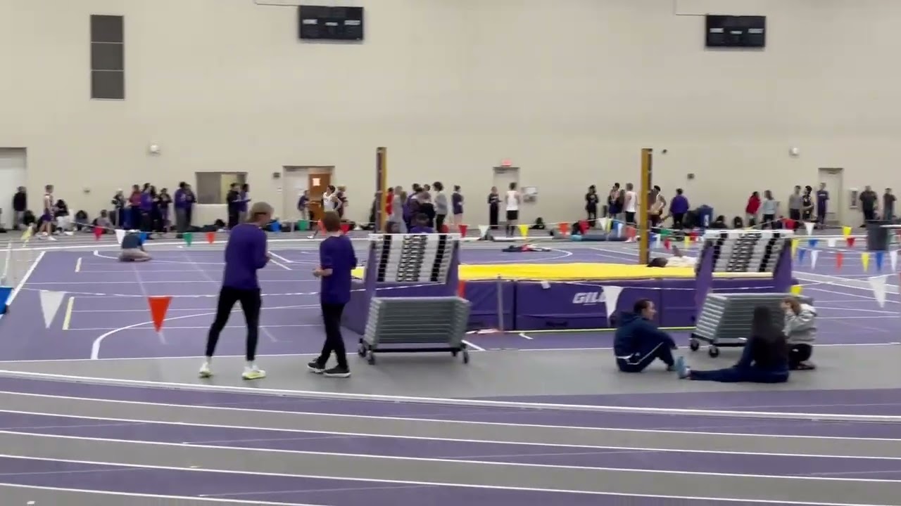 Dylan 600m 2.21.26 conference championship @ Joliet, IL