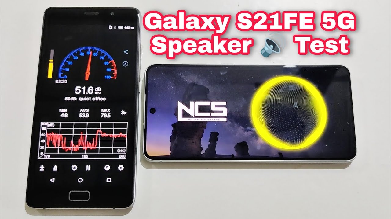 Galaxy S21 FE 5G Stereo Speakers Test | Samsung Galaxy S21 FE 5G Speaker is Loud? 🔊 | S21FE 5G Test📱