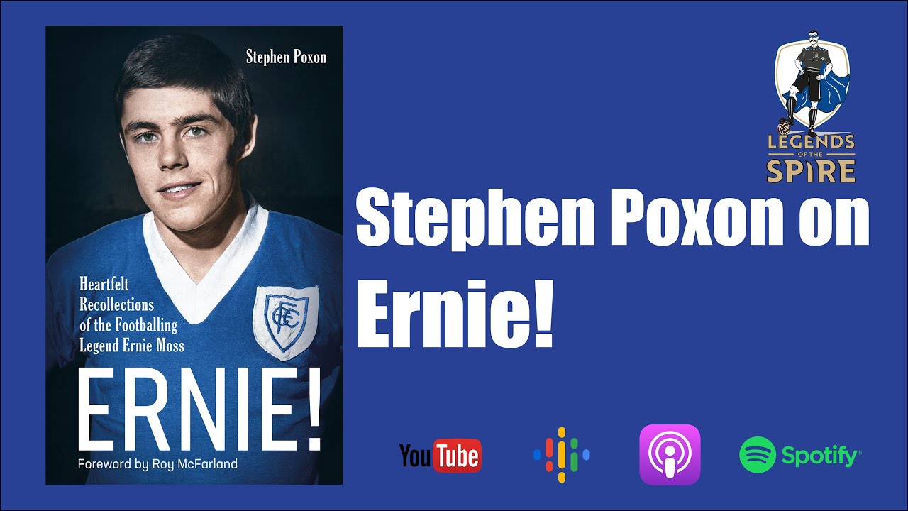 Stephen Poxon talks about new Ernie Moss book, ERNIE!