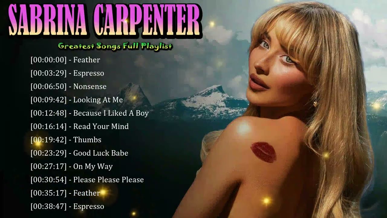 🦋 Sabrina Carpenter – Vibrant melodies inspiring confidence, fun, and fearless expression 🎧