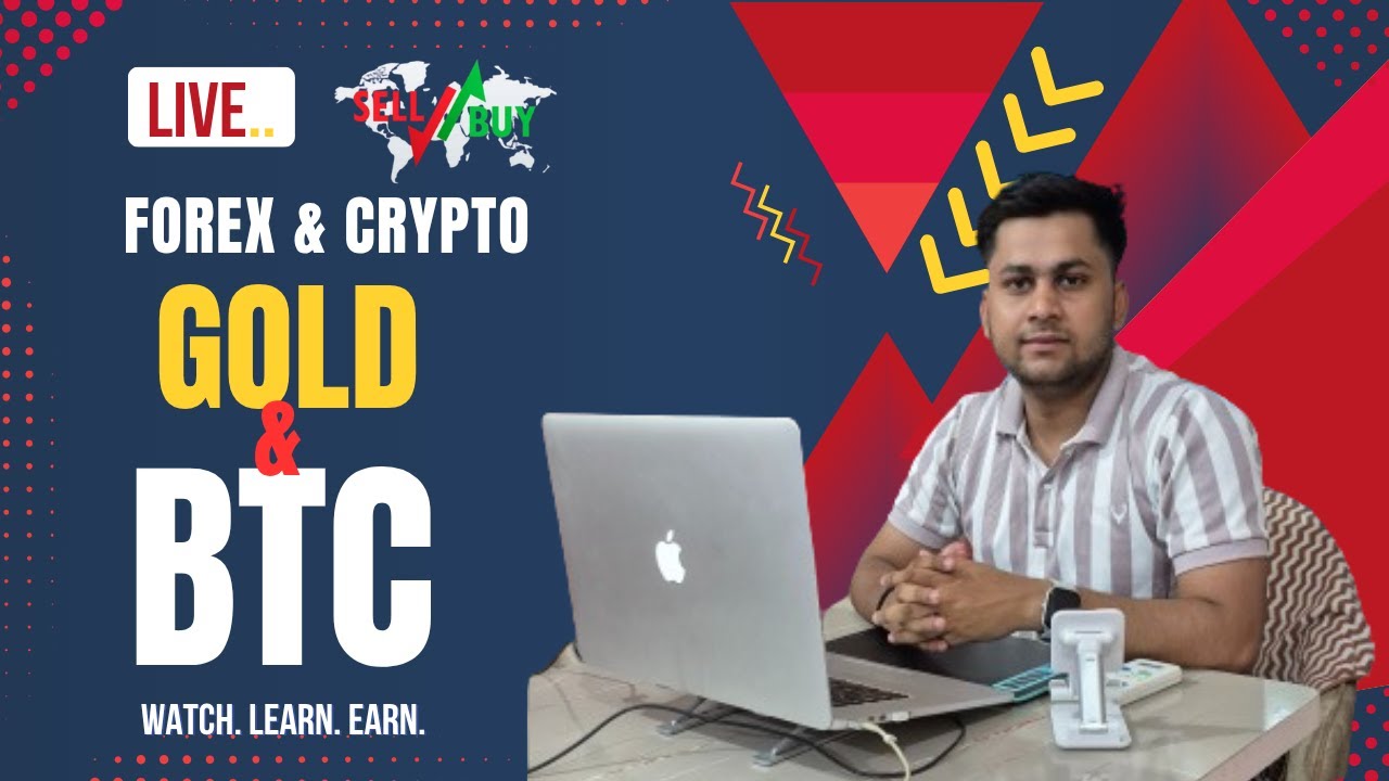 NIFTY & GOLD & BITCOIN LIVE TRADING Crypto  Forex 9 JAN.
