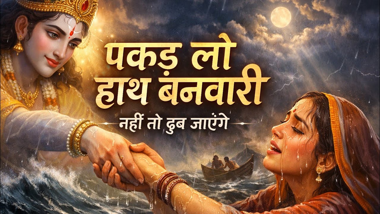 पकड़ लो हाथ बनवारी 🙏 नहीं तो डूब जाएंगे | भावुक कृष्ण भजन | Latest Hindi Bhajan 2026
