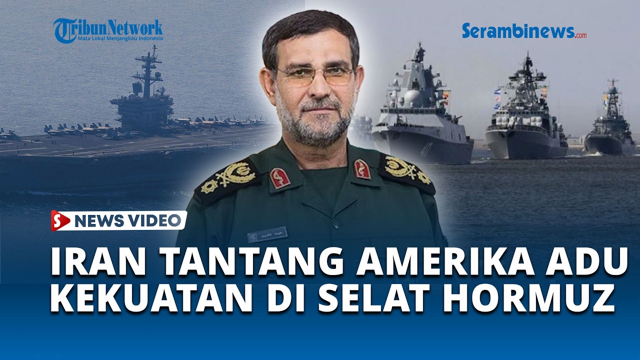 Iran Tantang AS Kirim Lebih Banyak Kapal Perang, Adu Kekuatan di Selat Hormuz