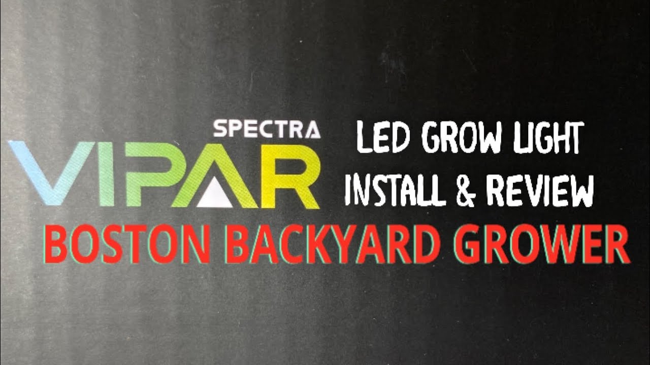 Unboxing: ViparSpectra XS1000 Led Grow Light | Review & Install Led Grow Lights