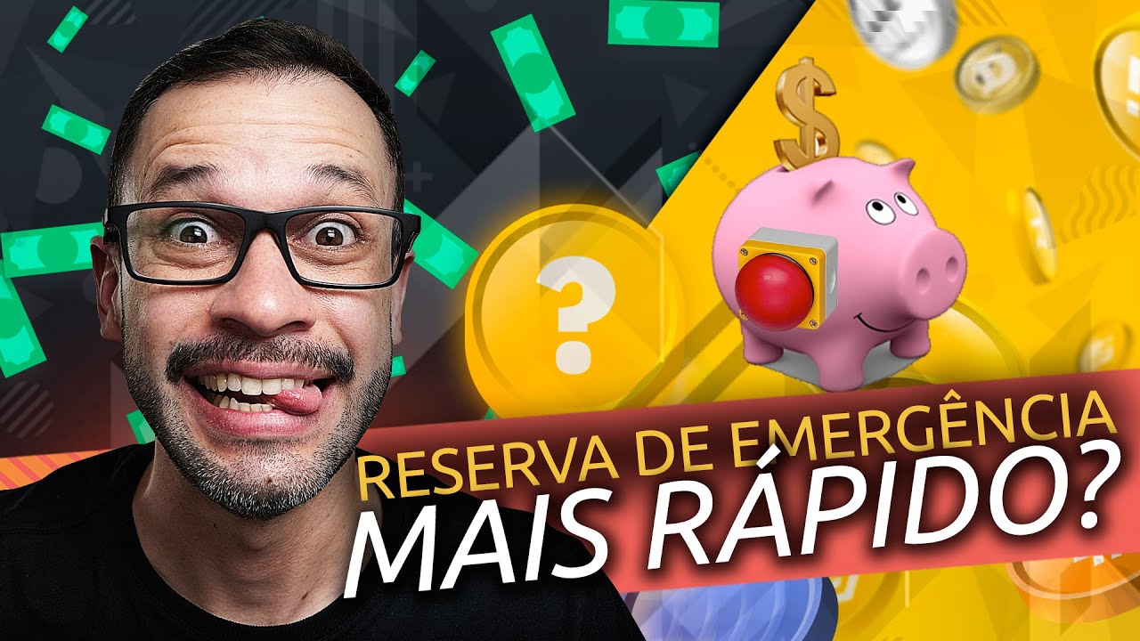 3 DICAS pra MONTAR sua RESERVA DE EMERGÊNCIA mais rápido | A terceira é FUNDAMENTAL!