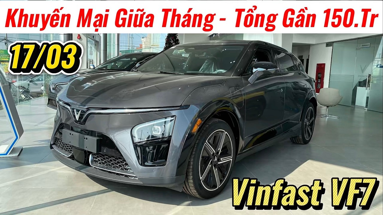 ✅Vinfast VF7 Giảm Thêm Gần 150Tr | Xe Điện Hạng C Hội Tụ Đủ Mọi Yếu Tố Tốt Nhất | Giá Xe Việt