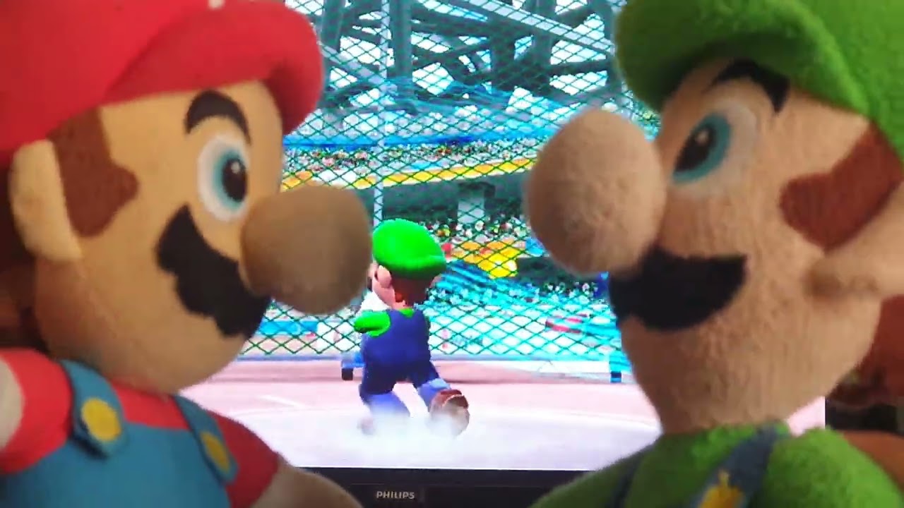 Mario and Sonic at the Olympic Games #2 (Super Bluey Party VS) Mario VS Luigi VS Toad VS Yoshi
