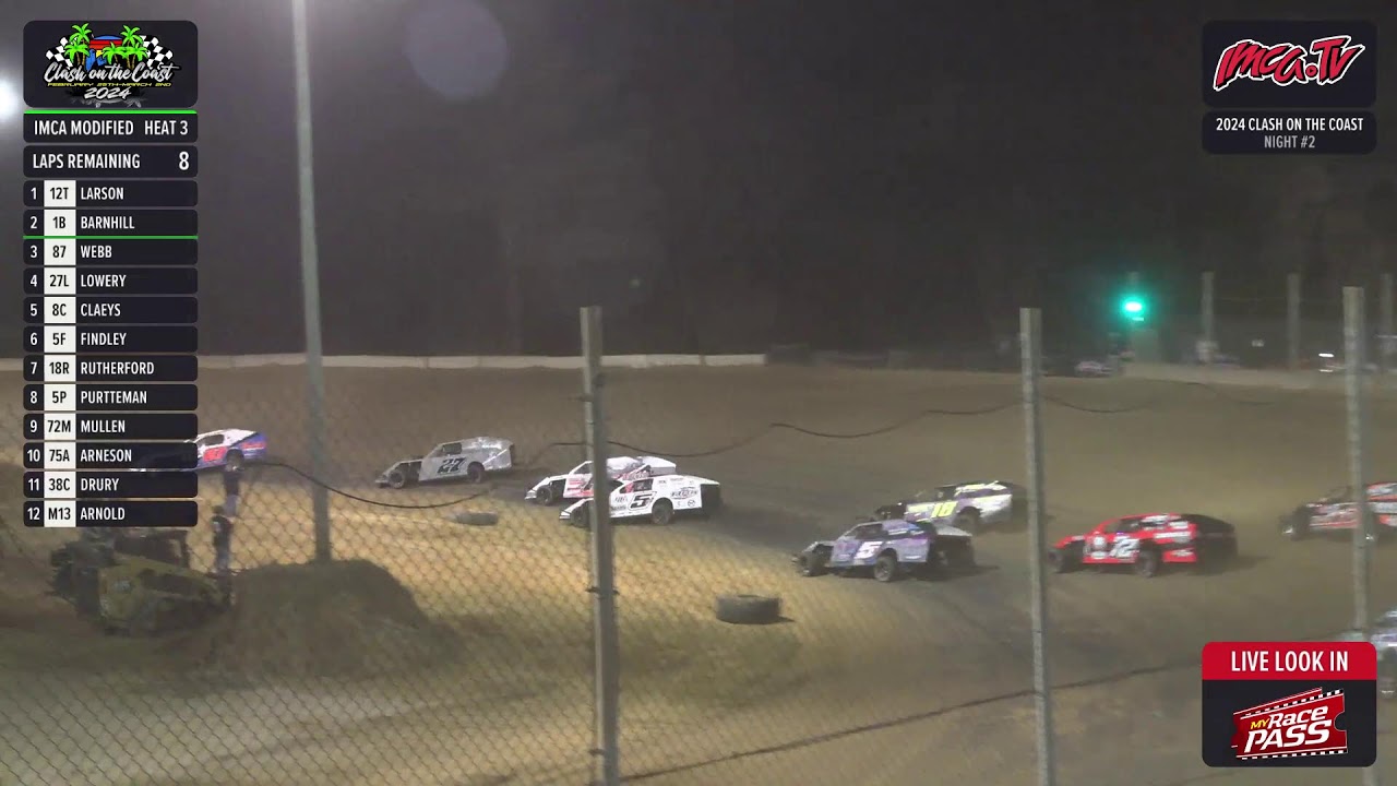 www.imca.tv | LIVE LOOK-IN | Northwest Florida Speedway | Baker, FL | February 27th 2024