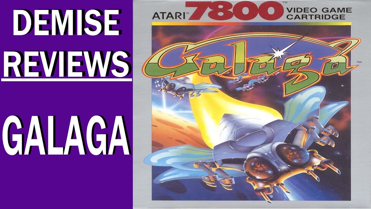 Galaga (7800), аркадная классика, простое развлечение | Обзоры Demise