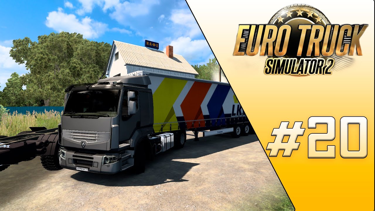 RENAULT PREMIUM И 1000 КМ. ЧАСТЬ 1/2. - Euro Truck Simulator 2 (1.46.1.0s) [#20]