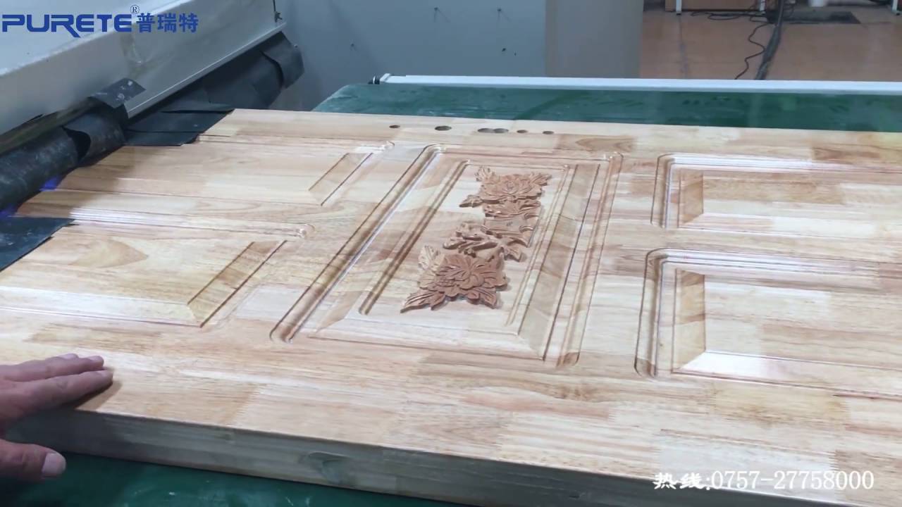 uv roller coater machine uv varnish the wooden door product