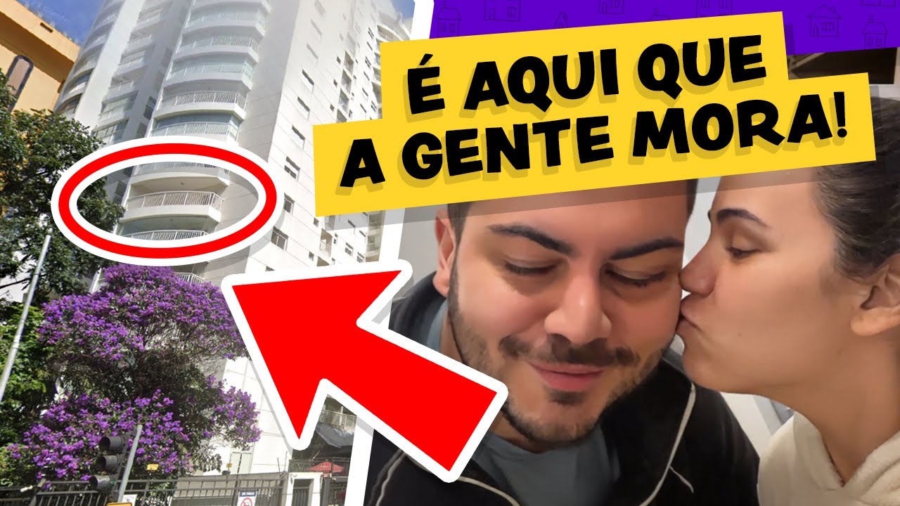 Tour pelo apartamento MOBILIADO!