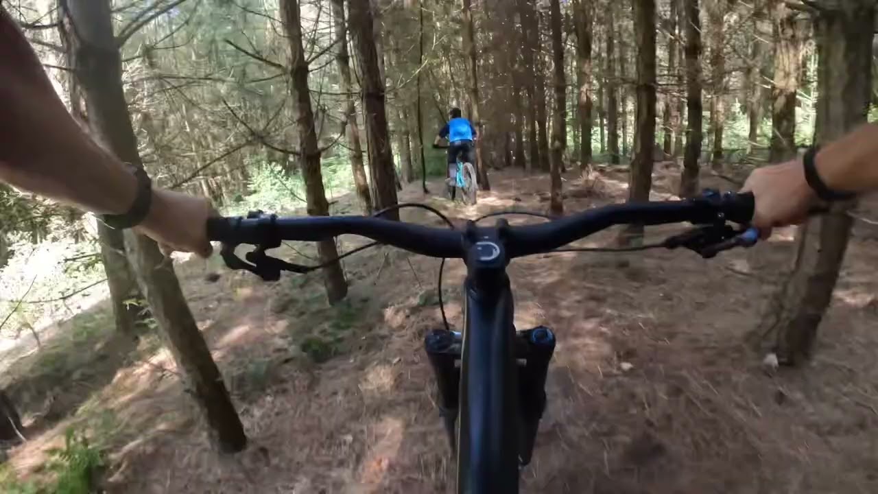 Fire breaks and squealing brakes. #mtb #mountainbike #mtblife #wildfire #localtrails #trailbuilders