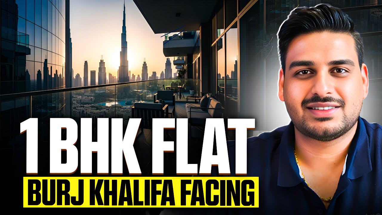 Ready to move 1 BHK  flat facing Burj Khalifa in Business Bay | Select group peninsula .