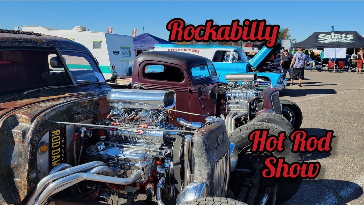 Rockabilly Hot Rod Rat Rod Classic Car Show Rockabilly Reunion 2022 Lake Havasu City Arizona