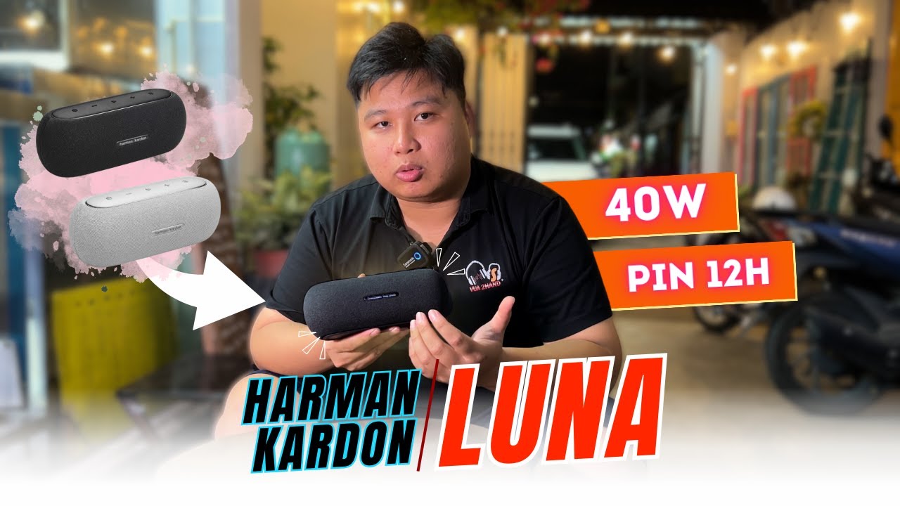 Review Nhanh Loa Harman Kardon Luna - Bass Chắc Nịch Trong Một Thân Hình Nhỏ Gọn