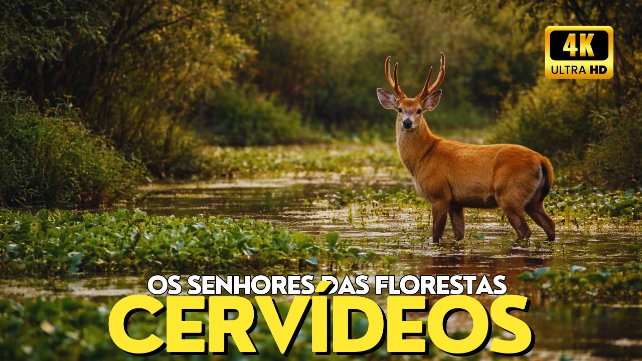 Cervídeos: Gigantes das Galhadas | Elegância Selvagem em Estado Puro