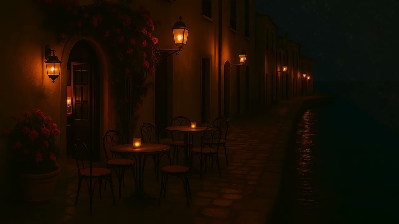 Verona at Night 🌙 Italian Jazz | Cozy City Ambience (Vol. 3)