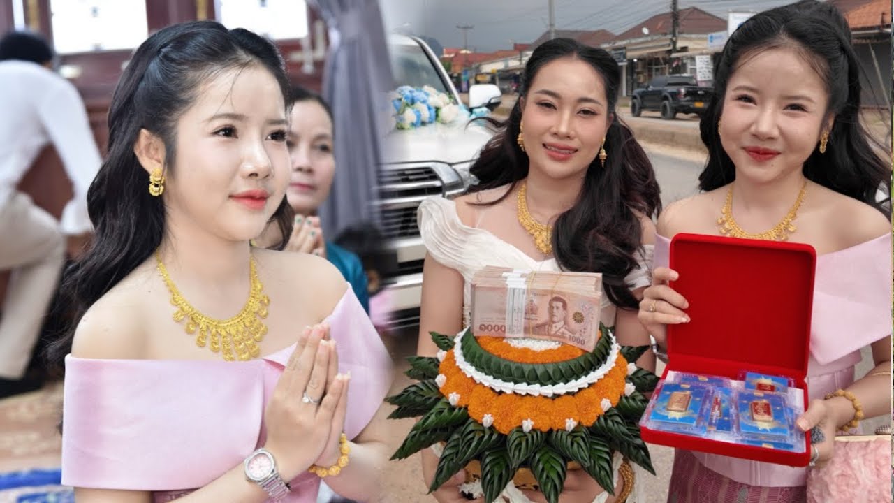  ค่าดอง500,000บาท คำ10 แท่ง #ลีนดา สาวลาว🇱🇦