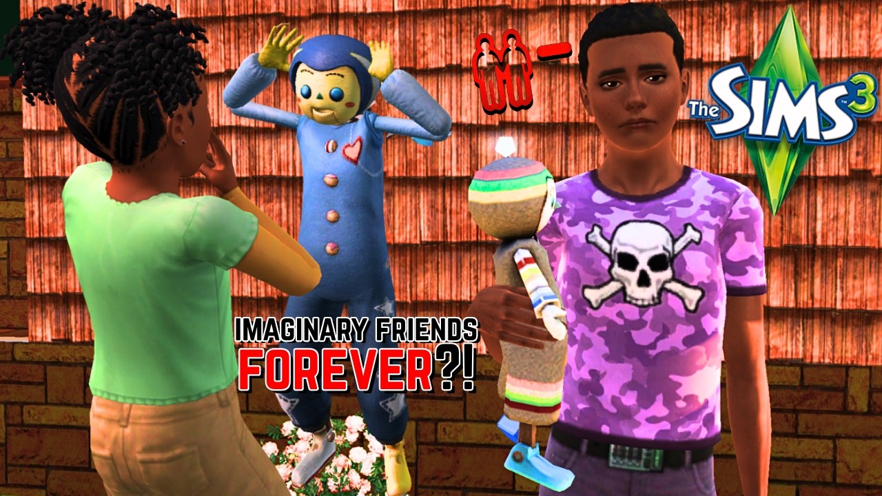 Воображаемые друзья... навсегда? 😳 The Sims 3 | Let's Play #30