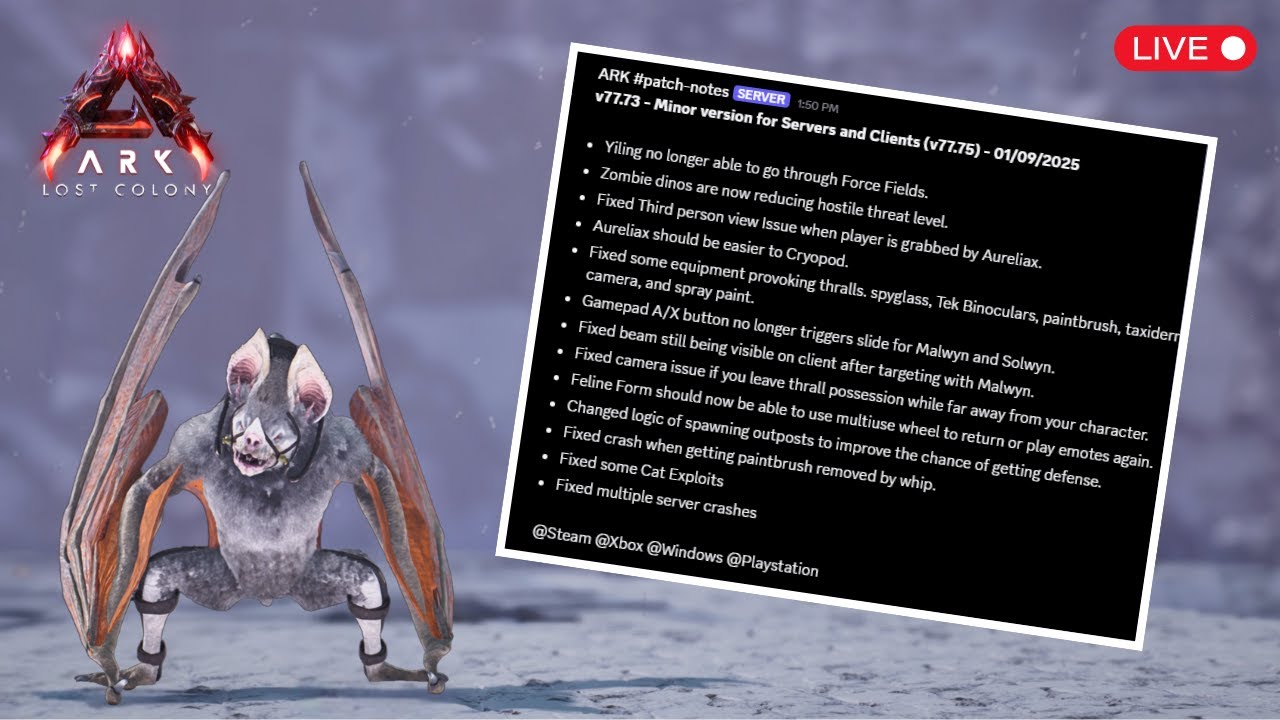 [Official PVE] The Bug Fixes Are HERE!