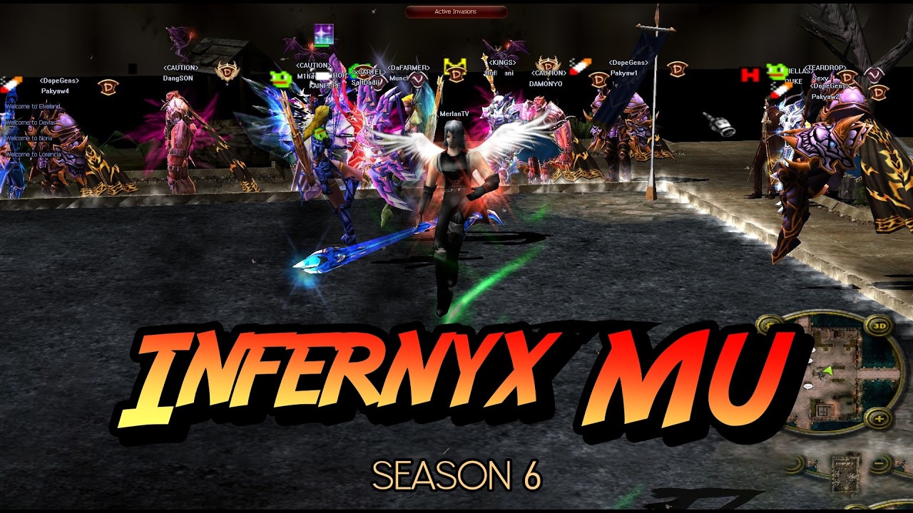 Infernyx MU Season 6 ( Mid Server ) | Mu Online Server Review