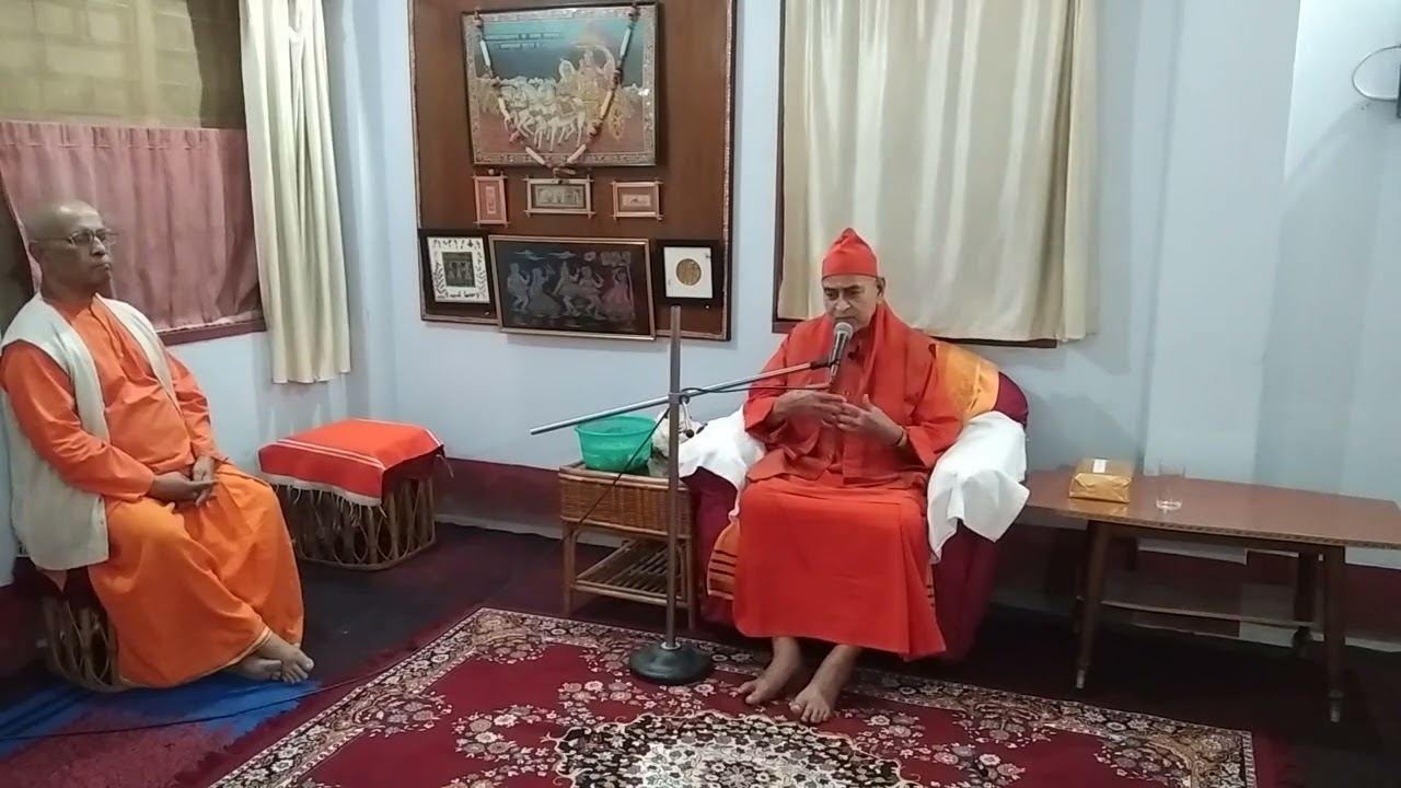 Most Revered Srimat Swami Gautamananda Ji Maharaj at Baranagar Math