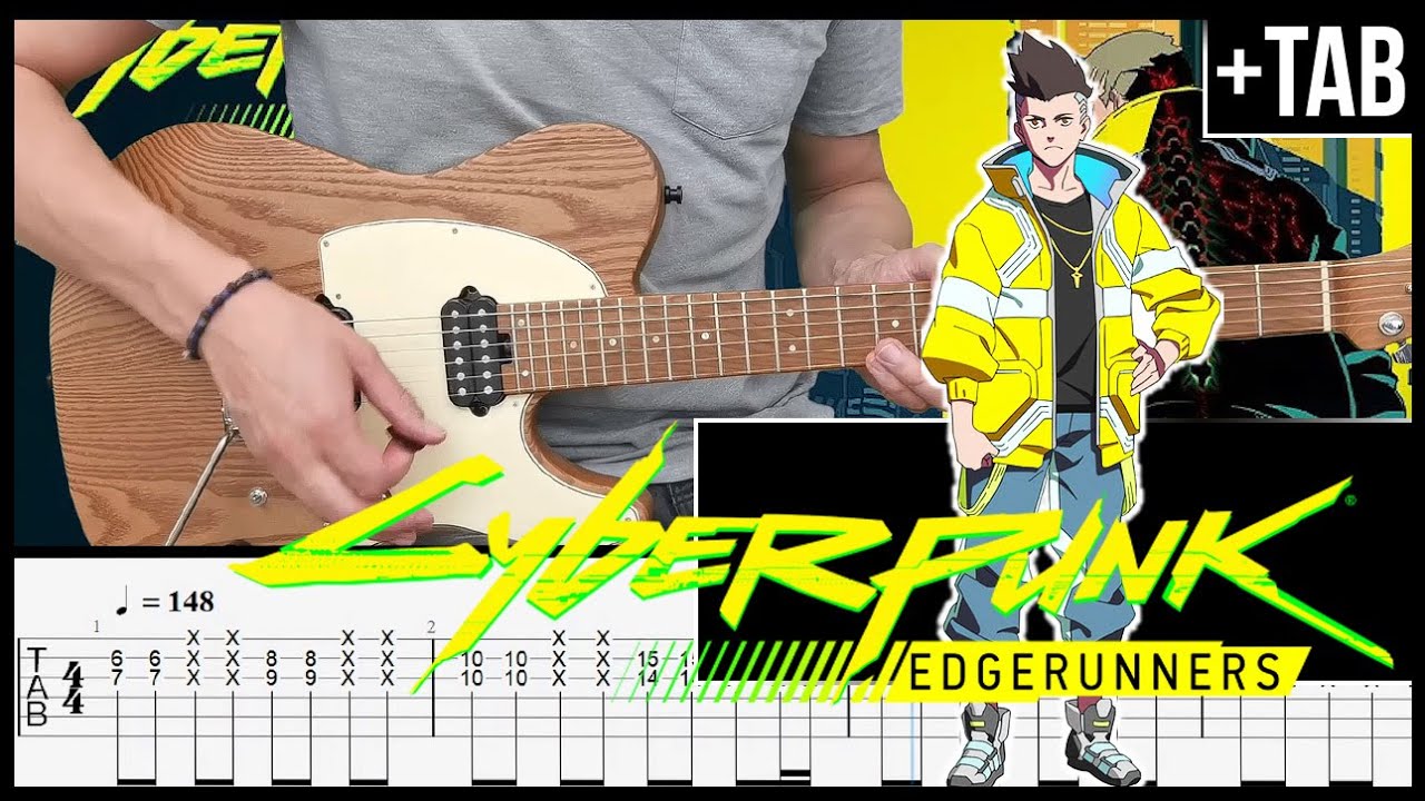 CYBERPUNK : Edgerunners - This fffire - Guitar TAB Tutorial