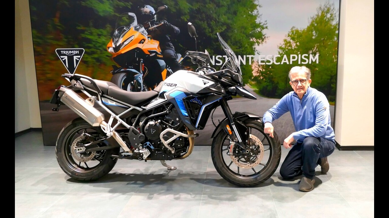 Prima motocicletă Triumph Tiger 900 GT Alpine Edition a ajuns în România