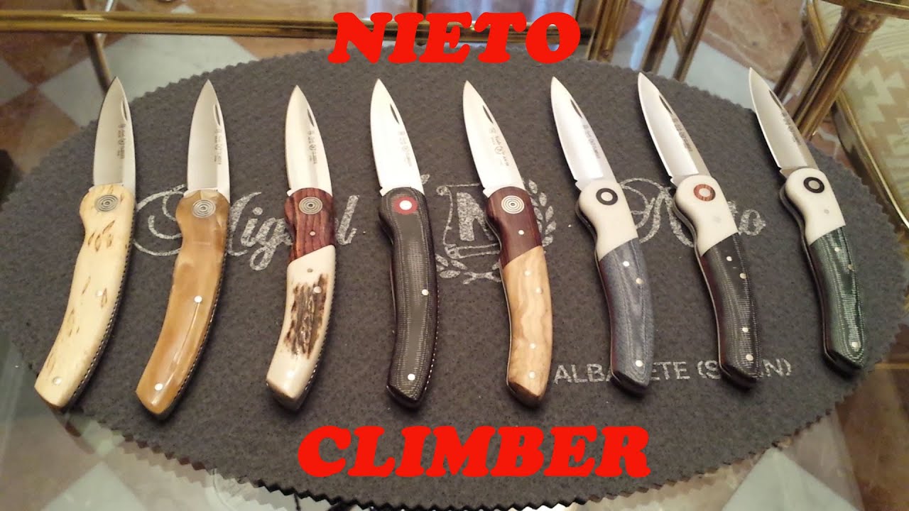 Navaja Nieto Climber. Evolución desde el 2000