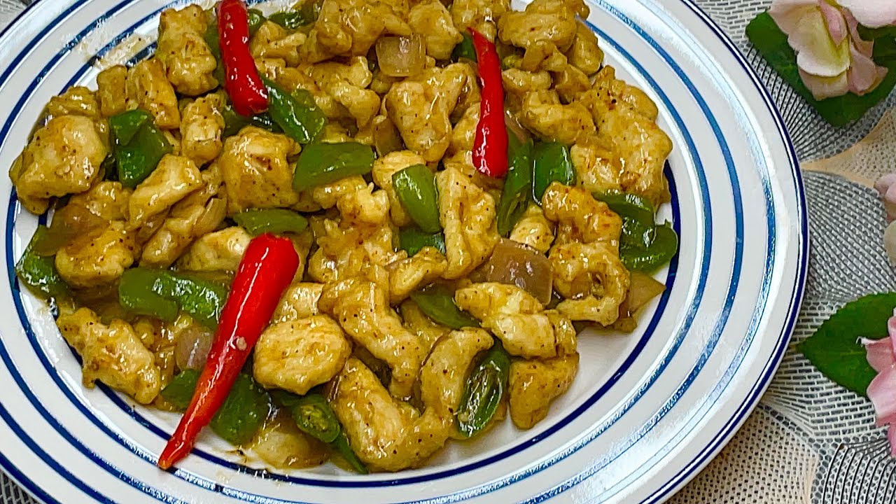 Black pepper Chicken Recipe |  Restaurant Style  Chicken in black pepper Sauce 
