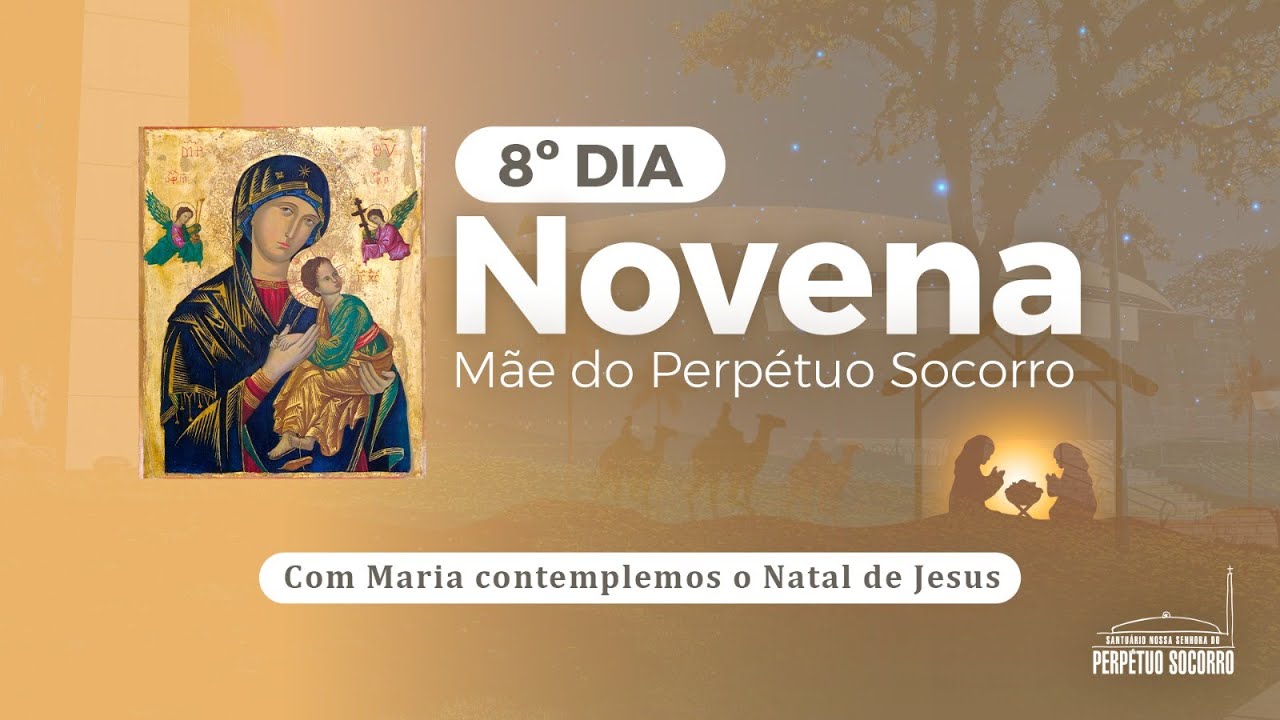 06h | Novena de Nossa Senhora do Perpétuo Socorro | AO VIVO | 8º dia - Fr. Andrey | 31/12/2025