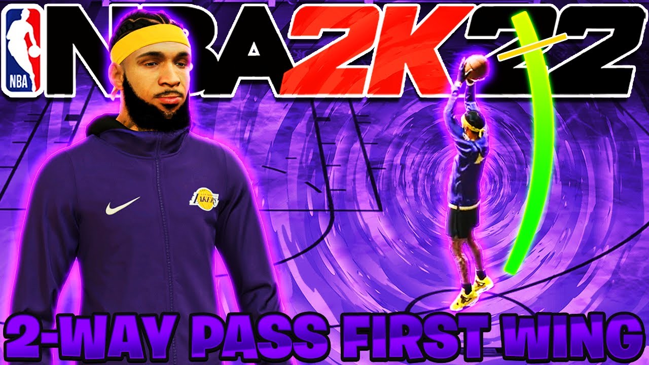 My 2-WAY PASS FIRST WING BUILD BROKE NBA 2K22.. THIS BUILD CAN'T BE STOPPED..