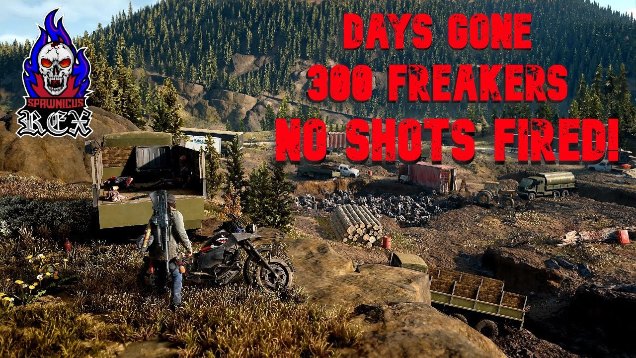 DAYS GONE | Iron Butte Horde | NO SHOTS FIRED!