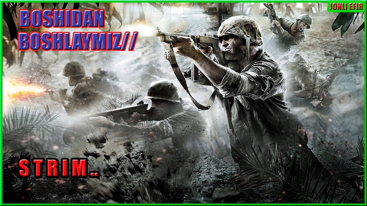 Jonli efir : Call of duty World at war . S T R I M . Boshidan boshlaymiz//.#strim#codwaw#o'yinlar